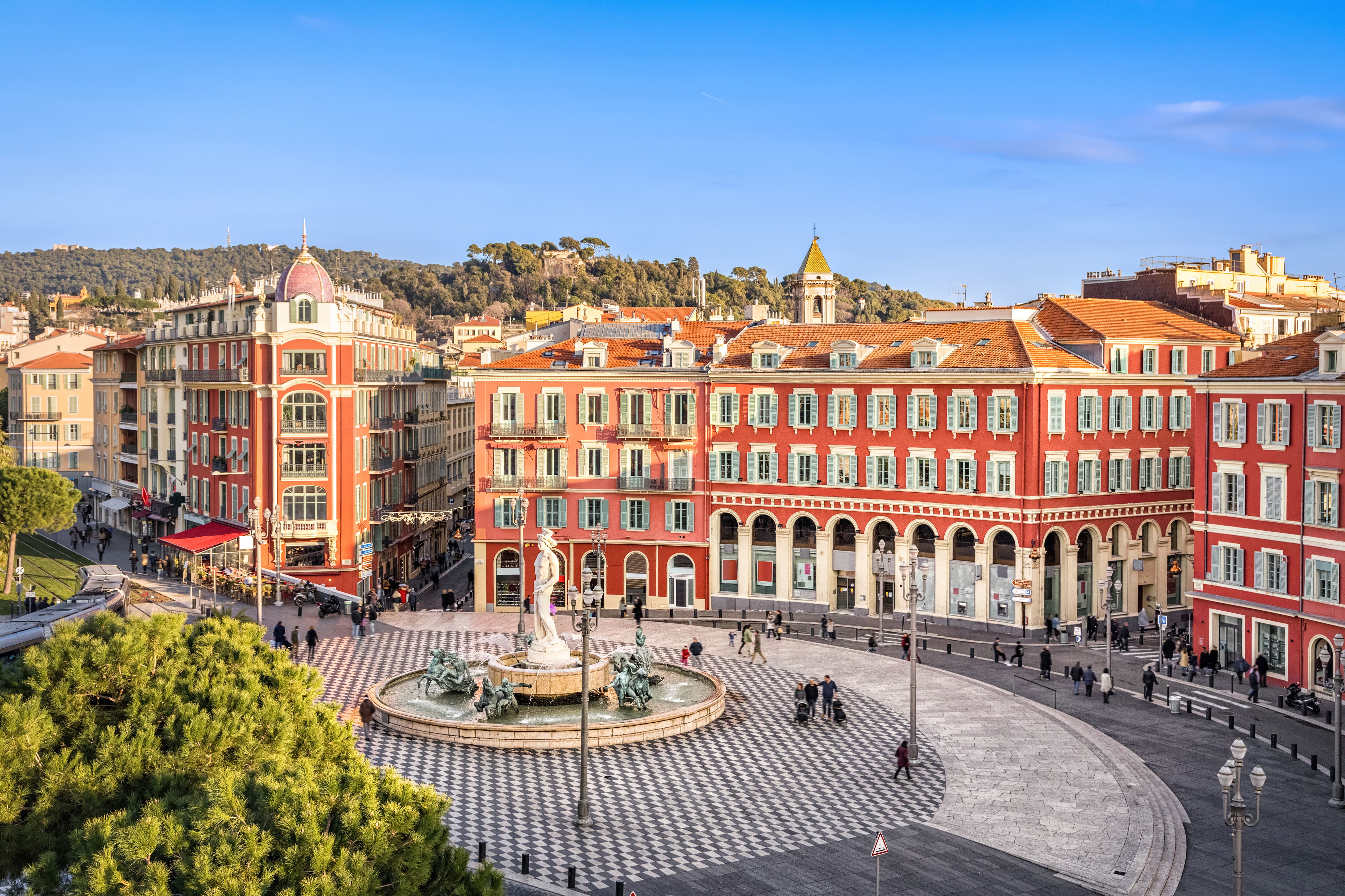 Place Massena Square Nice France
