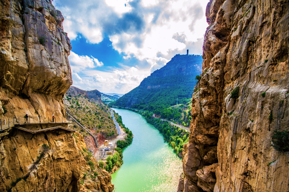 el chorro gorge from the king's bridge